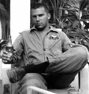 Picture of Jay Edgerton in Vietnam in 1964